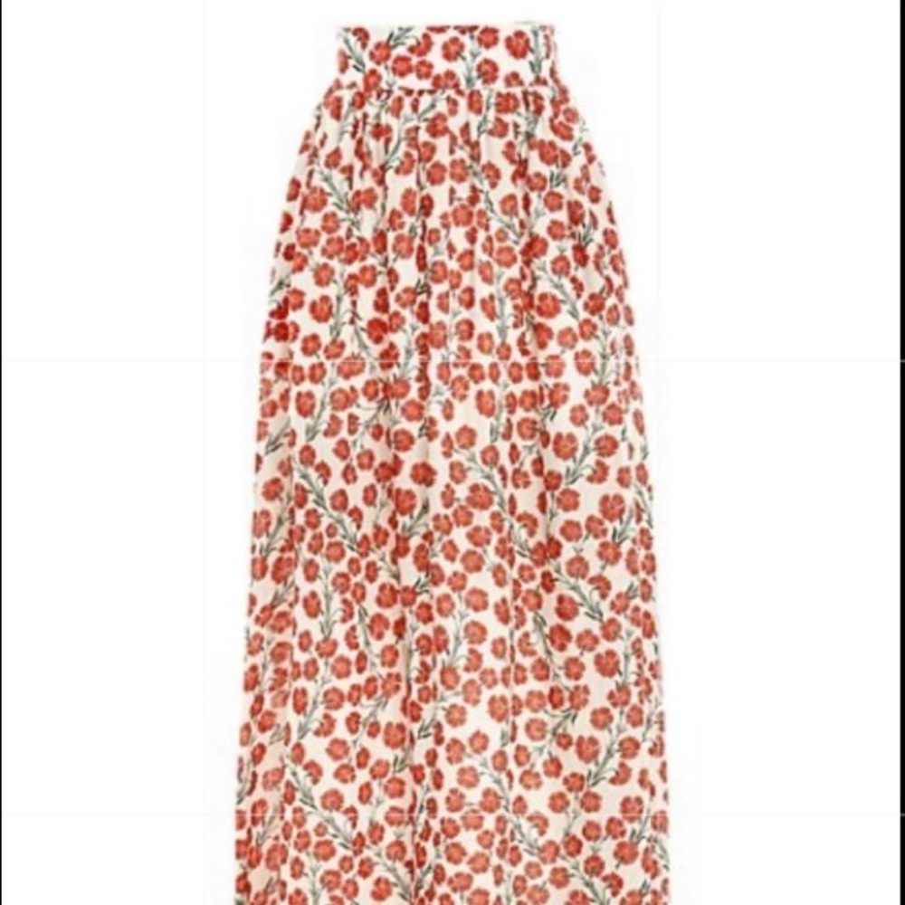 Agua by Agua Bendita Tropic Floral Maxi Skirt